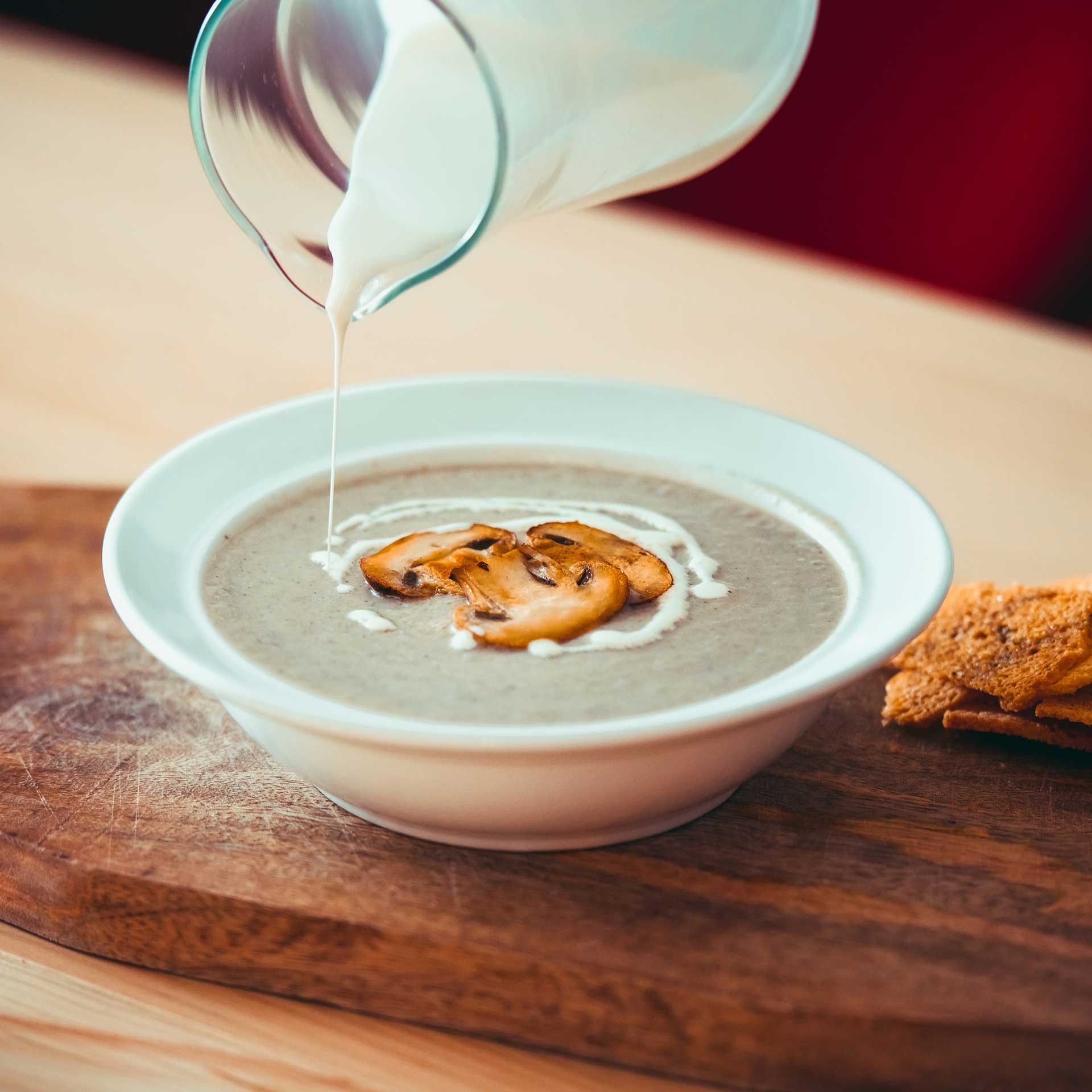 une jolie soupe bien présenté au port de hyères une jolie soupe bien présenté